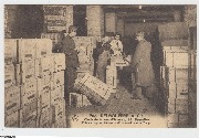 Eugène Delgouffre et Cie Chais de la rue d'Irlande 59 Bruxelles Poinçonnage et vérification d'un envoi pour le Congo