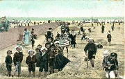 Blankenberghe. Sur la Plage
