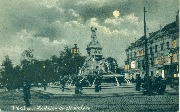 Bruxelles. Fontaine de Brouckère