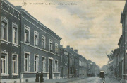 Hannut. La clinique et Rue de la Station ou Gare