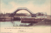 La Louvière. Passerelle près de l'ascenseur