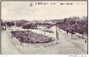 Bruxelles-Laeken. Panorama du Square Clémentine