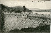 Barrage de la Gileppe - Le mur