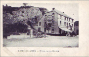 Remouchamps (vue de l'Hôtel de la grotte)