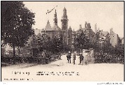 Luxembourg. Entrée de la ville par le pont du château