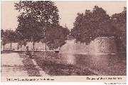 Ypres. Remparts porte de Menin,  The gate of Menin and the forts