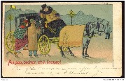 Au pas, cocher et à l'heure !