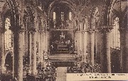 Bruxelles.Eglise des Carmes Déchaussés.Intérieur vu du Jubé Bruxelles.Eglise des Carmes Déchaussés.Intérieur vu du Jubé