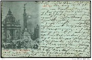 Bruxelles. Monument Anspach