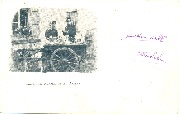 Laitière flamande et agent