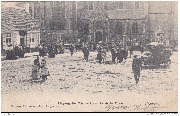 Eeckeren. Uitgang der Mis - La sortie de la Messe