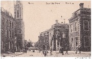 Eupen. Kaiserliche Postamt mit Klötzerbahn