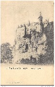 Les Bords de la Lesse  Château de Walzin(noir et blanc)