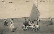 Wenduyne. Sur la Plage - Voiturette à Voiles [with reference]