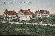 Knocke Le Zoute. Cottages dans les Dunes
