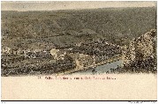 Vallée de la Meuse. Vue sur le château de Freyr
