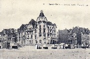 Knocke-Zoute. Le Grand Hôtel du Zoute et la Plage