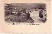 Dinant 304 La meuse et le Château de Freyr