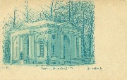 Bruxelles. Entrée du bois de la cambre (illustration)
