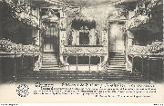 Chimay. Château de Chimay. Le Théâtre, loge Princière