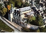 Chimay.Vue aérienne -  Le Château