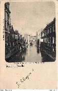 Souvenir de Bruxelles La Senne vue de  de la rue des Mécaniciens