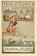 Ostende-SOUVENIR DE BELGIQUE
