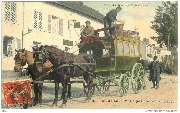 Les Ardennes Illustrées. Visite de la malle-poste à la frontière