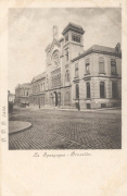 Bruxelles. La Synagogue.