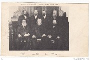 Comité exécutif du Transvaal. Joubert, Cock, Kruger, Schalburger, Reitz, Cronje, Vollmans