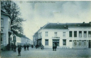 Hamme. Grand'Place et Rue de l'Eglise