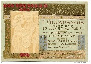 Publicit&eacute; Champenois imprimeur &eacute;diteur 66 Bd St-Michel Paris