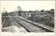 Houdemont. La grande ligne du chemin de fer Ostende-Bâle