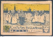 Cassiers. Costumes Hollandais. Aquarelles De haan, Utrecht