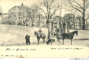 Metz. Devant les ponts. Kaserne ''La Ronde'' der 9. Dragoner Metz. Devant les ponts. Kaserne ''La Ronde'' der 9. Dragoner