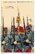 Le D&eacute;fil&eacute; du R&eacute;giment : la Garde du Drapeau