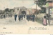 Metz. Eingang sur Stadt vom Hauptbanhof Entr&eacute;e de la ville par la porte Serpenoise