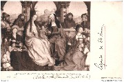 Quentin Metsys. La Descendance Apostolique de Sainte-Anne. Mus&eacute;e de Bruxelles