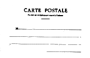 CARTE POSTALE Ce c&ocirc;t&eacute; est exclusisement r&eacute;serv&eacute; &agrave; l'adresse M droit