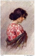Gitane au corsage rouge