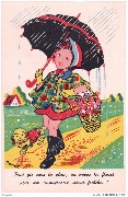 Tant pis pour la pluie Au moins les fleurs pour son anniversaire seront fraiches ! Tant pis pour la pluie Au moins les fleurs pour son anniversaire seront fraiches !