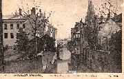 Bruxelles Vieux Bruxelles ,le Pont des Vanniers (Van Moer) 
