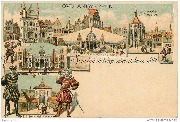 Oud Antwerpen Souvenir de l'Exposition d'Anvers 1894 Entrée du vieil Anvers.... Oud Antwerpen Souvenir de l'Exposition d'Anvers 1894 Entrée du vieil Anvers....