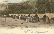 Village de l'ile des Princes en face de Boma