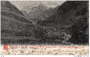 Une vue de la montagne Pel&eacute;e - les mules - St-Pierre Martinique 1902