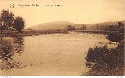 Barvaux-sur-Ourthe. Le Mont pel&eacute; et l Ourthe