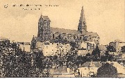 Eglis abbatiale de Lobbes Vue d'ensemble