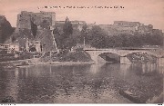 Bouillon. Pont de France et le Tunnel sous le Ch&acirc;teau