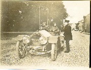 Eupen. A la douane en automobile NAGANT(Li&egrave;ge)