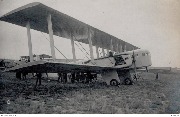 Mgr Heylen se rend au Congr&egrave;s d'Amsterdam juillet 1924-avion